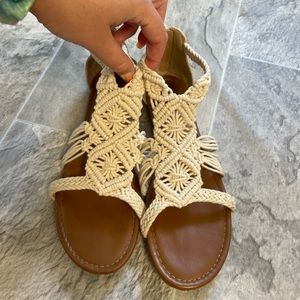 Mossimo Crochet Sandals